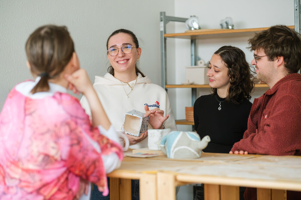 Schüler:innen der Ergotherapie
