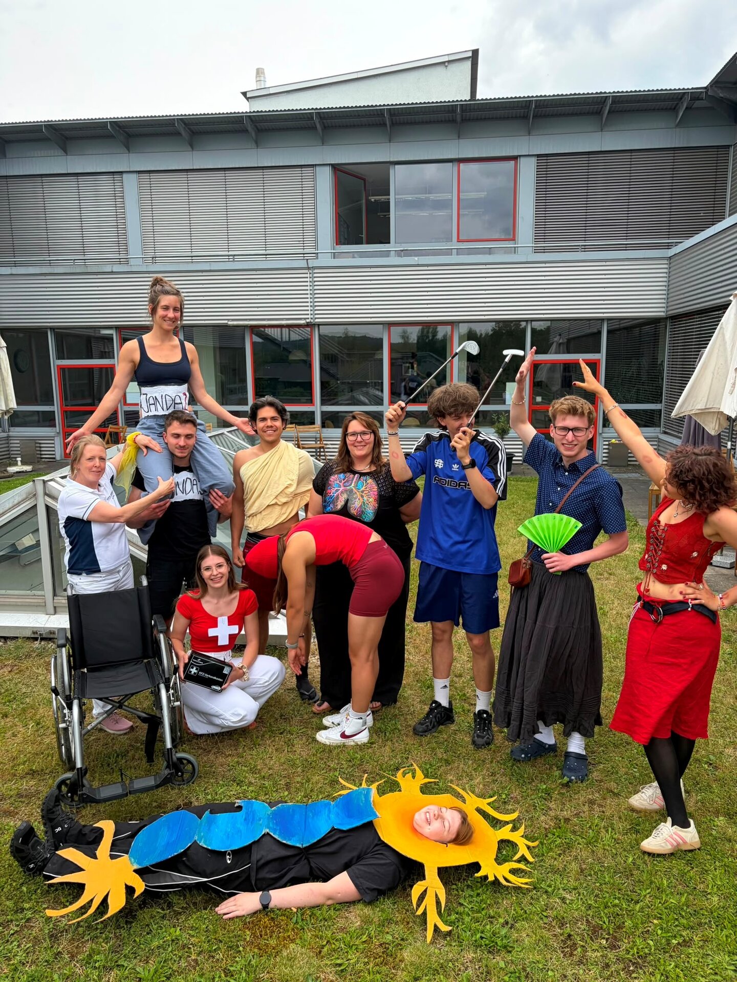 Physiotherapie Abschluss - kreativ gefeiert