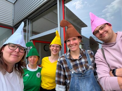 Physiotherapie-Abschluss mit viel Kreativität gefeiert