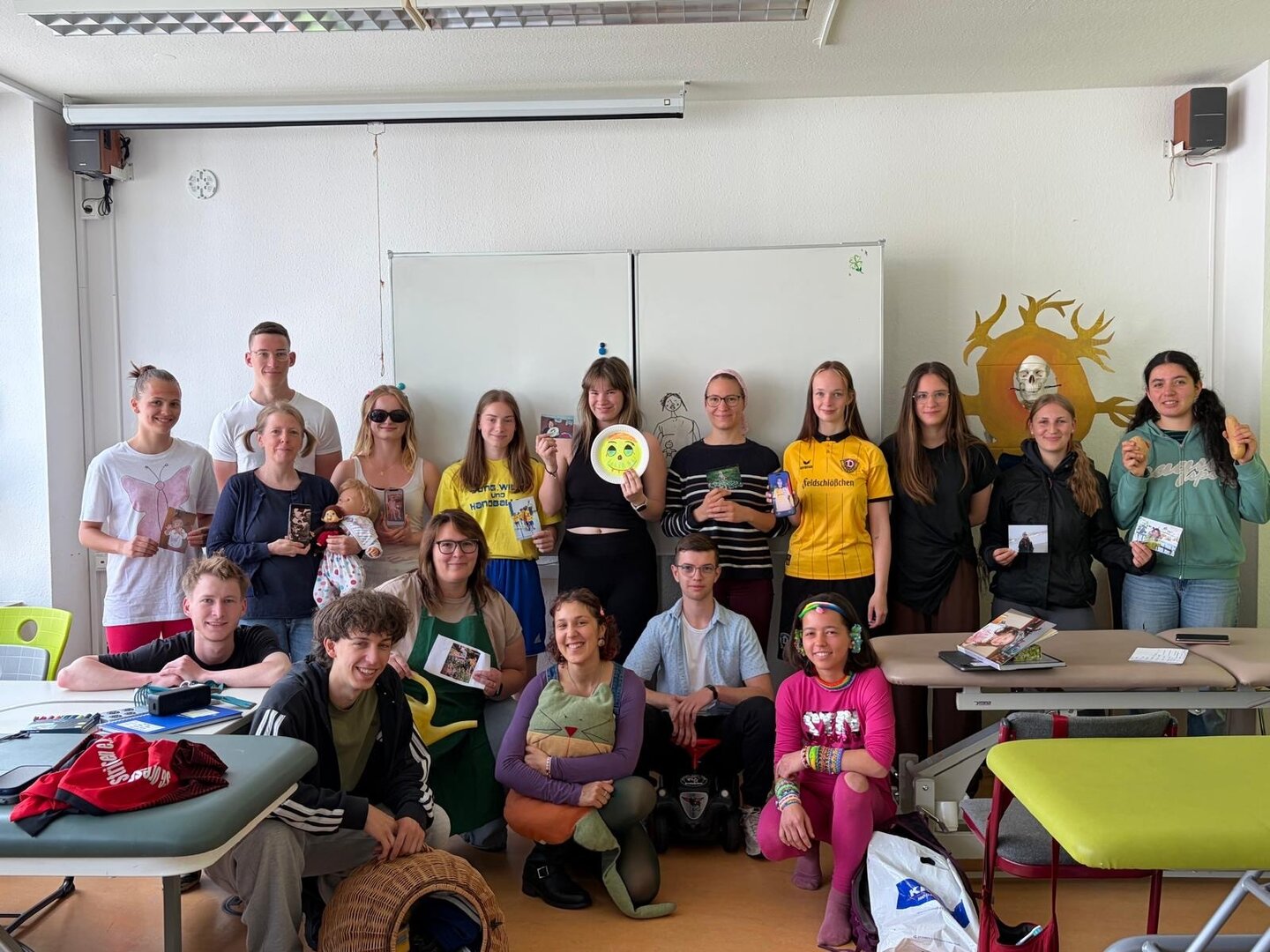 Unsere Abschlussklasse in Physiotherapie in Potsdam