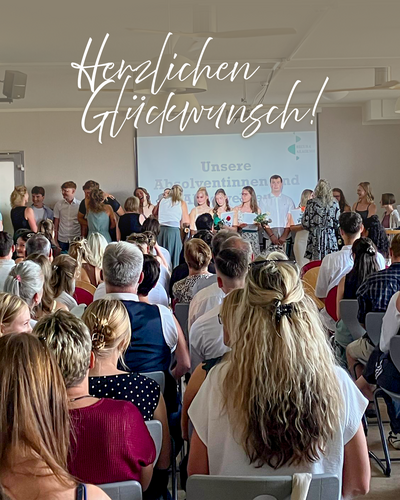 Exmatrikulationsfeier und Zeugnisübergabe an Physiotherapeuten